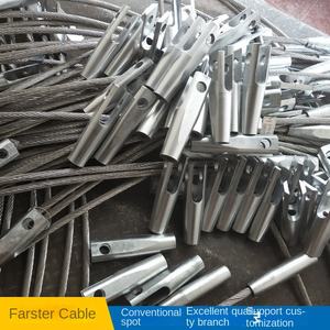 メーカー供給 AiSi規格200シリーズ亜鉛メッキ鋼線ロープ スリーブ圧着ケーブル モデル08 - Product Image 5