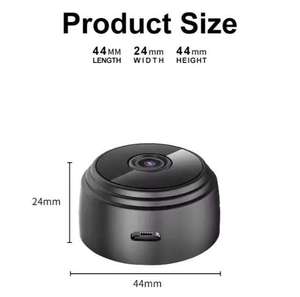 Cámara de Seguridad Inalámbrica Inteligente para el Hogar, 480P, Visión Nocturna Infrarroja, Wifi, <span class=keywords><strong>IP</strong></span>, Portátil, Micro, A9 Mini - Product Image 2