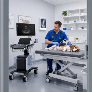 Sistema de Ultrasonido Veterinario Mindray Vetus 50 60 con Cuatro Puertos para Sondas y <span class=keywords><strong>Un</strong></span> Almacenamiento de <span class=keywords><strong>Un</strong></span> Terabyte - Product Image 3