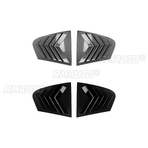 For BMW 5 Series G30 2018-2023 <b>Window</b> Louver Side Vent Trim Rear <b>Window</b> Shutter <b>Cover</b> Trim Car Accessories - Product Image 6