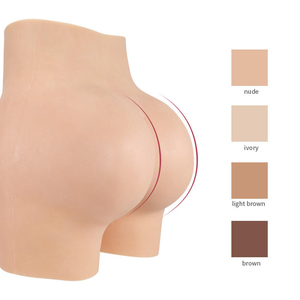 Women's Silicone Vaginal Panties Sexy Buttock Silicone Butt Panties For Cross-Dressers Shemale Transgender People - Product Image 3