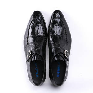 Chaussures italiennes de luxe sur mesure haut de gamme pour hommes, brogues artisanales en cuir véritable. - Product Image 6