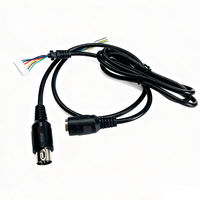Maßgefertigtes Geflochtenes Abgeschirmtes Mini-DIN 7 8 9 Pin Mini-DIN-Kabel Audio-Video-Kabel