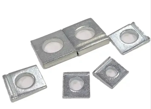 Din435 Rondelles <span class=keywords><strong>biseautées</strong></span> durcies Rondelle biseautée carrée Fer malléable zinc acier inoxydable acier au carbone bleu - Product Image 3