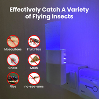 Pour les restaurants Dayoung Piège anti-moustiques Prise ABS électrique Tueur d'insectes Répulsif anti-moustiques solide