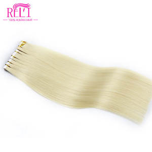 وصلات شريطية مزدوجة مرسومة من الاتحاد الأوروبي ، موجات ريمي طبيعية عالية الجودة ، تجعيد الشعر لتصفيف الشعر - Product Image 4