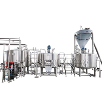 Equipo de Cervecería de Acero Inoxidable de 1500L para Fermentación de Cerveza, Máquina de Microcervecería, Proyecto Llave en Mano