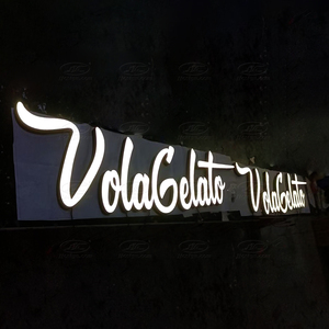 Acrylic 3D chiếu sáng logo hiển thị frontlit Backlit dấu hiệu cho sang trọng không gian bán lẻ & văn phòng công ty xây dựng thương hiệu cho quảng cáo - Product Image 5