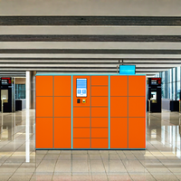 Système de casiers intelligents Baiwei casiers à bagages intelligents pour les gares, les aéroports et les voyageurs