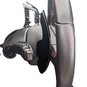 Paletas de Cambio para Seat <span class=keywords><strong>Leon</strong></span> SC ST 5F FR <span class=keywords><strong>Cupra</strong></span> Ateca Ibiza 6P Tarraco Alhambra, Extensión de Volante, Palanca de Cambios DSG, Pegatinas - Product Image 1