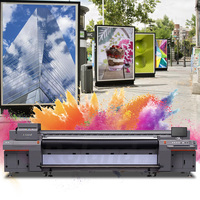 Plotter de impresión digital híbrido de fábrica, máquina impresora de tubo flexible plana grande UV de inyección de tinta, automática de alta capacidad ultraancha