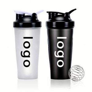 Bouteille shaker de protéines personnalisée avec logo, sans BPA, pour le sport, la remise en forme, les entraînements, les shakes protéinés, les shakers de gym - Product Image 4