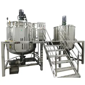 Chemical Mixing Equipment Homogenizer Mixer Liquid Soap Reactor Liquid Detergent Making Machine Laundry Mixing Tank