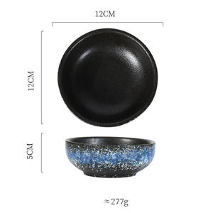 ชามเซรามิกญี่ปุ่นเหมาะสำหรับร้านอาหารและห้องครัวในบ้านสลัดข้าวโอ๊ตซุปก๋วยเตี๋ยวข้าวฯลฯ - Product Image 2