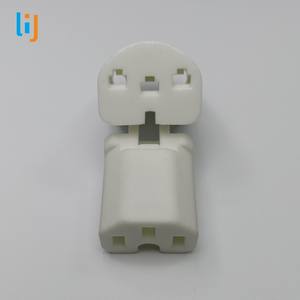 Support d'ampoule de douille en céramique industrielle avancée décorative électrique accessoires d'éclairage support de lampe en céramique - Product Image 1