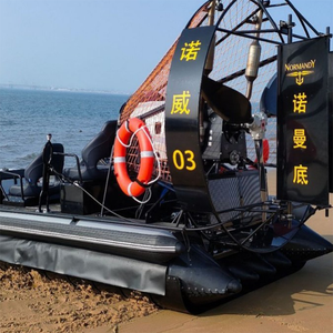 Aéronef amphibie à fond souple, <span class=keywords><strong>bateau</strong></span> de travail à moteur in-bord, navire de sauvetage d'urgence polyvalent, capacité de charge de 0,8T, 60 km/h - Product Image 5