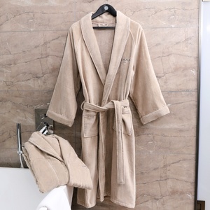 100% <span class=keywords><strong>di</strong></span> <span class=keywords><strong>lusso</strong></span> cotone egiziano da donna e da <span class=keywords><strong>uomo</strong></span> in cotone 100% <span class=keywords><strong>accappatoio</strong></span> in velluto più spesso per Hotel/Spa - Product Image 2