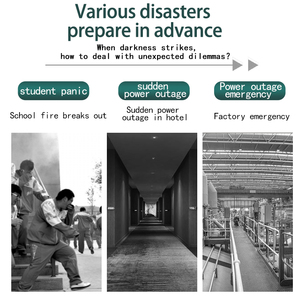 Dẫn ánh sáng khẩn cấp mất điện tự động chiếu sáng cho xuất khẩu cắt điện thoát hiểm khẩn cấp sơ tán chiếu sáng - Product Image 4