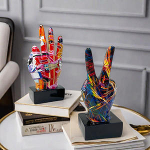 Nuevo Producto Transfronterizo: Adorno Artístico de Resina Epoxi con Gestos de Bier OK, Decoración para Oficina, Escritorio, Sala de Estar, Regalo al por Mayor - Product Image 2