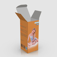 Boîtes en carton ondulé à rabats inversés avec impression personnalisée, boîtes pliables à plat