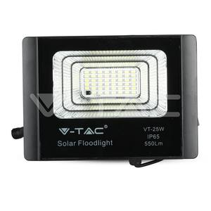 V-Tac พลังงานแสงอาทิตย์ Floodlight 25W LED พร้อมรีโมทคอนโทรลสำหรับแสงกลางแจ้ง - Product Image 3
