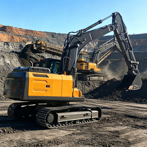 Livraison Gratuite Grande Excavatrice Hydraulique sur Chenilles de 10 Tonnes avec Godet, Matériel de Terrassement, Excavatrice Moyenne d'Occasion - Product Image 2