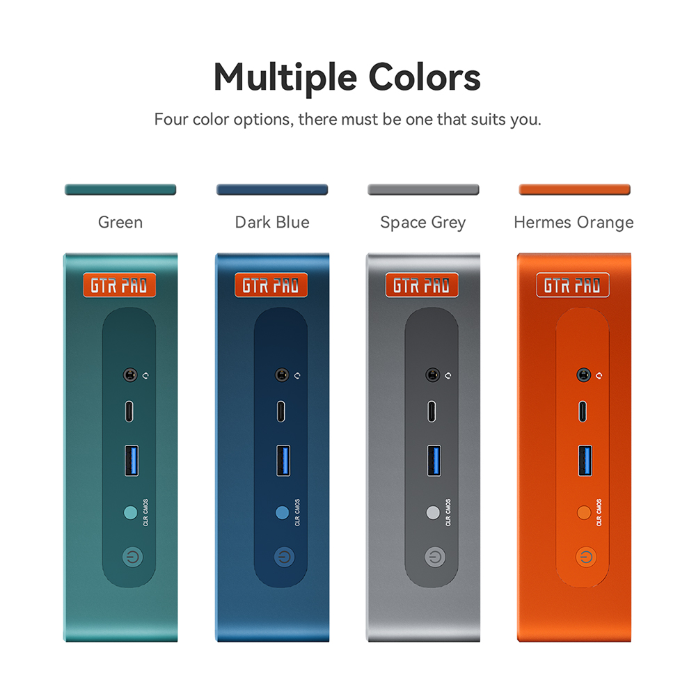 Beelink GTR7 Pro Mini PC, AMD Ryzen 9, 32GB RAM, 1TB SSD, WiFi 6