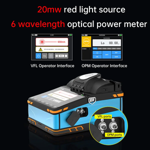 Máquina de Empalme Óptico Splicer K5 SC, Mini Empalmadora de 6 Motores con Alineación de Núcleo y Soporte GPRS para FTTH - Product Image 6