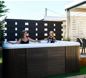 Albercas con jacuzzis spa piscina tinas de hidromasaje 5 personas spa bañeras tubo caliente al aire libre bañera de alta tecnología - Product Image 2