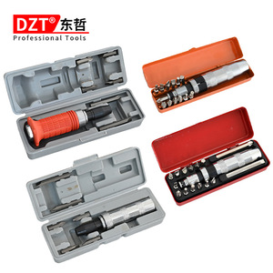 Jeu de tournevis à chocs professionnels Dzt, 13 pièces, acier au chrome-vanadium, qualité industrielle, embouts magnétiques avec étui de rangement - Product Image 1