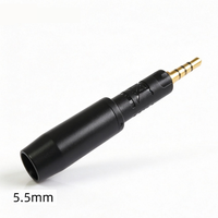 Nouveau connecteur de prise audio 2,5 mm à 4 pôles pour écouteurs NEUMANN/NDH20/NDH30
