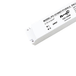 150W DALI-2 Push Dimmable Flicker Free 0-100% <b>LED</b> <b>Light</b> Power Supply 200-240V AC-DC 12V 24V IP20 <b>Smart</b> <b>LED</b> <b>Strip</b> Driver Single - Product Image 5