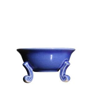 Pot à Bonsaï en Céramique, Style Four Ru, Glaçure Craquelée Celadon, Pot de Fleurs Antique - Product Image 5
