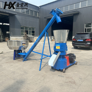 Động cơ diesel thép không gỉ mới 2-10mm Đường kính viên 1 năm nhà máy Thức ăn viên thức ăn chăn nuôi hoàn chỉnh cao 500-800kg - Product Image 5