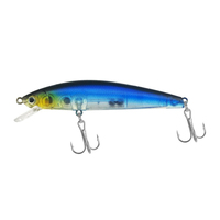 Leurre Artificiel en Plastique ABS 12cm 7g pour Pêche au Luya, Modèle Tyrant Mino, avec Hameçon, pour Perche, Poisson Mandarine, Saumon, Eau Douce et Eau de Mer