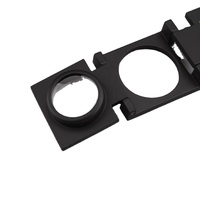 Loupe de poche FUKAI en métal, testeur de lin, instrument de mesure pliable avec lentille en verre optique TH-9008A