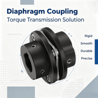 Accouplement élastique SFS avec diaphragmes en acier, couple élevé, compensation de décalage, conception non standard, personnalisable OEM