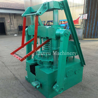 Machine de Production de barre de poinçonnage de barre de charbon de ruche, Machine de presse de brique de charbon de bois de nid d'abeille minéral