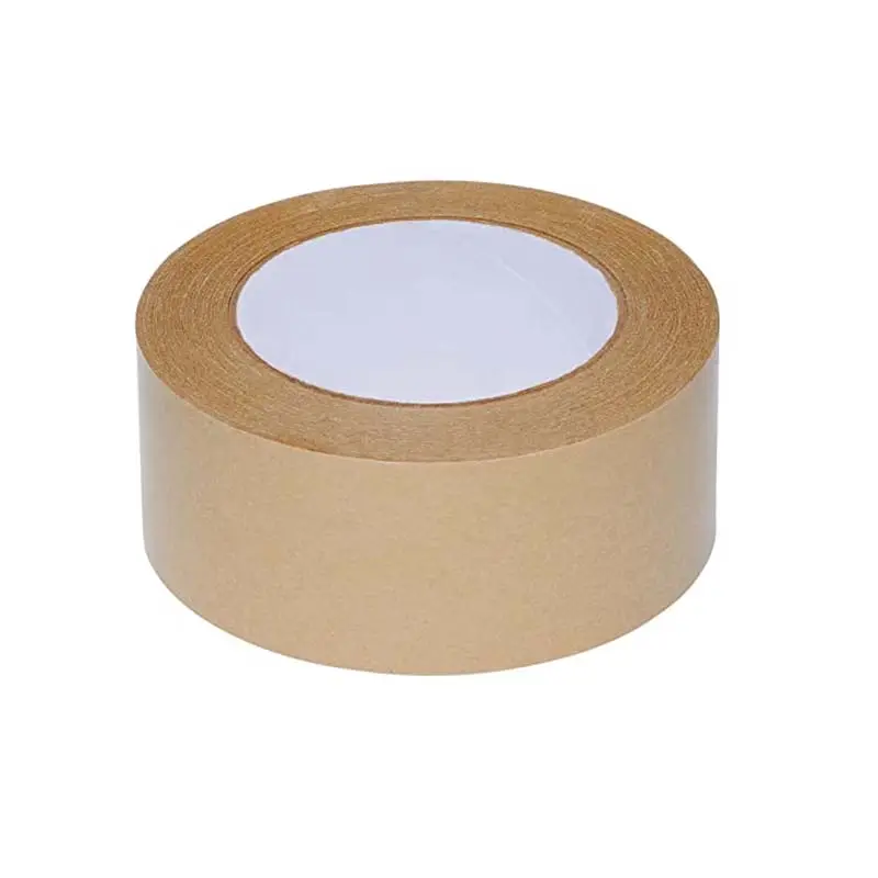 Logotipo de papel Fabricante de fabricantes 60Mm Sellado de cajas Embalaje Hotmelt Kraft Tape