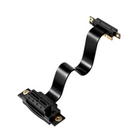 PCIe X1 Extension Cable 4.0 TPE Jacket Data Transmission Compatible Sound Card SSD Expansion DMA Adapter Wi-Fi Card (AX200)