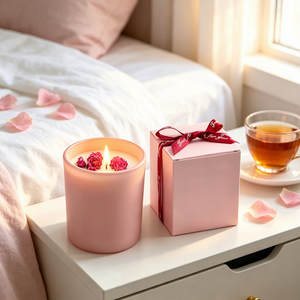 Velas de Soja Aromáticas al por Mayor en Frascos de Vidrio, Ecológicas y de Larga Duración para Aromaterapia, Decoración del Hogar y Festividades - Product Image 1