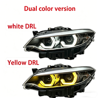 Nouveaux phares LED 12V pour Série 2 F22 F23 F45 F46, avec lentille de projecteur haute performance et style Angel Eyes, accessoires de mise à niveau automobile