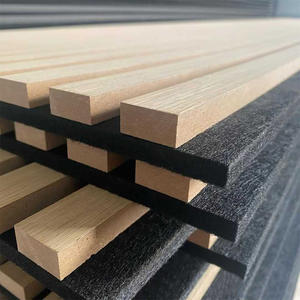 Paneles <span class=keywords><strong>de</strong></span> pared <span class=keywords><strong>de</strong></span> <span class=keywords><strong>madera</strong></span> acústica <span class=keywords><strong>de</strong></span> roble natural multiusos modernos con diseño <span class=keywords><strong>de</strong></span> listón para uso en gimnasio y hotel absorción <span class=keywords><strong>de</strong></span> sonido respetuoso con el medio ambiente - Product Image 3