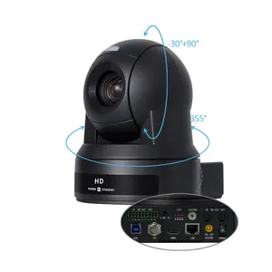 High Quality USB3.0 HD 1080p NDI 30X Optical Zoom IP Live Streaming PTZ Camera Visio Conference Camera