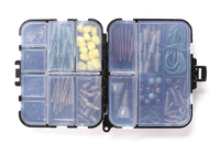Topin — Kit d'accessoires de pêche à la carpe, 214 pièces, matériel, boîte à Double couche