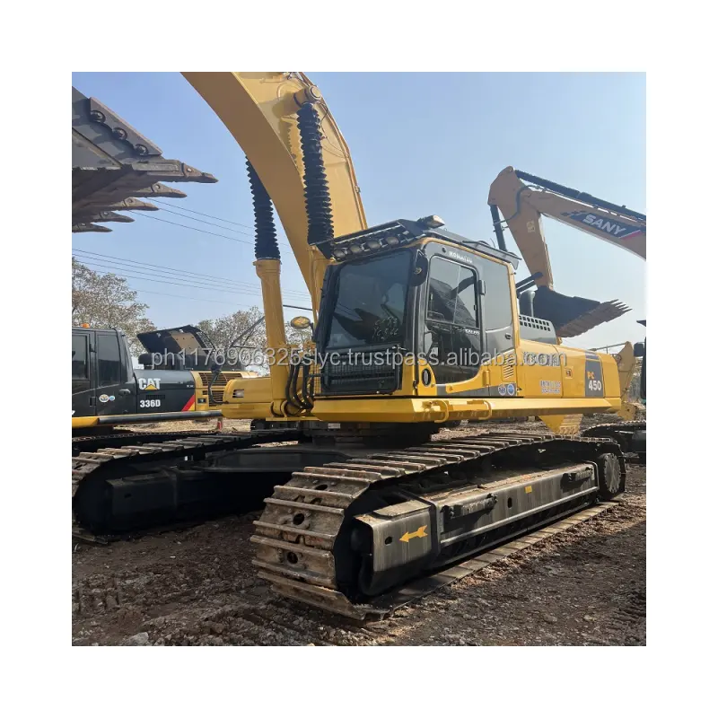 Japonya ikinci el PC450 KOMATSU 45 ton paletli ekskavatör komatsu pc 200 220 240 300 satılık ekskavatör