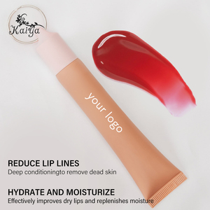 Brillo de labios con logotipo personalizado de alta calidad, Balsamo <span class=keywords><strong>labial</strong></span> jugoso, crema de vitamina E, tratamiento de labios, bálsamo <span class=keywords><strong>labial</strong></span> jugoso teñido hidratante - Product Image 4