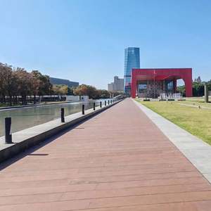 Factory Direct Sales Outdoor Decking <b>Flooring</b> Solid <b>Wood</b> Outdoor <b>Flooring</b> Waterproof Outdoor <b>Flooring</b> Deck Tile for Country Yard - Product Image 1