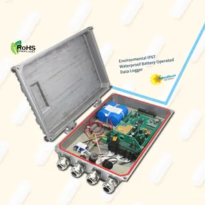 Echtzeit temperatur Drahtlose batterie betriebene Modbus-Datenlogger-Alarm überwachungs zentrums software