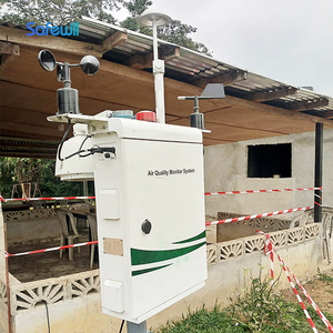 Système de surveillance environnementale Safewill : température, humidité, vitesse du vent, PM2.5, surveillance de la poussière, 4G LTE, IP54, données cloud - Product Image 5